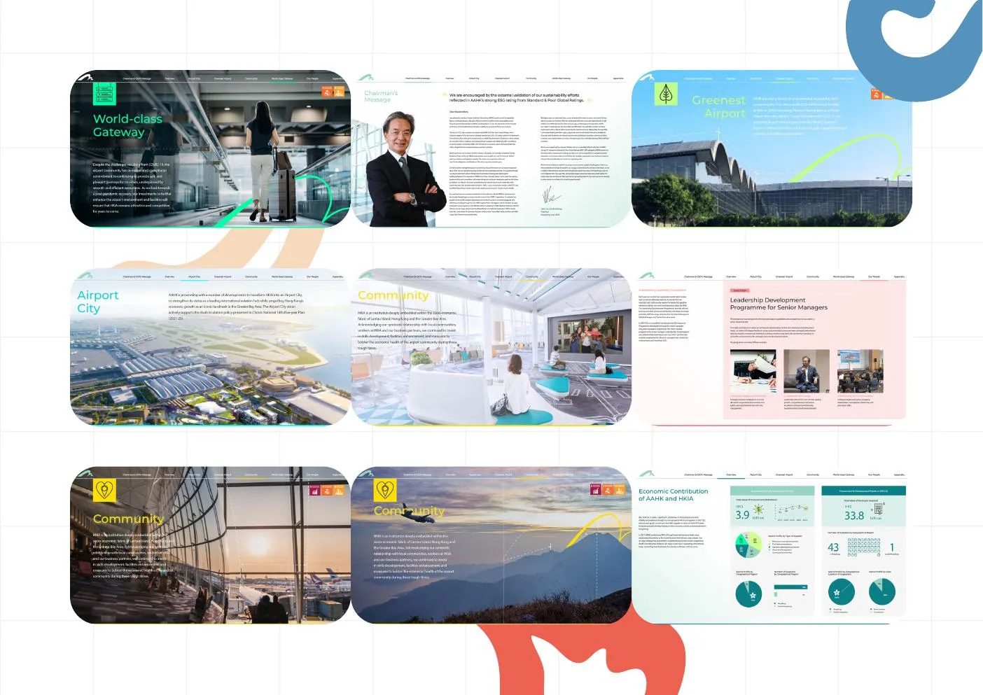 HONG KONG AIRPORT — report spread